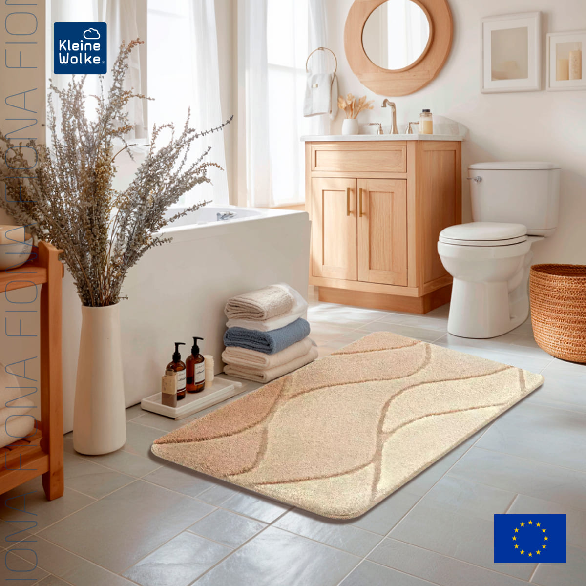 

Коврик для ванной комнаты Kleine Wolke Fiona Bahamabeige 70x120см