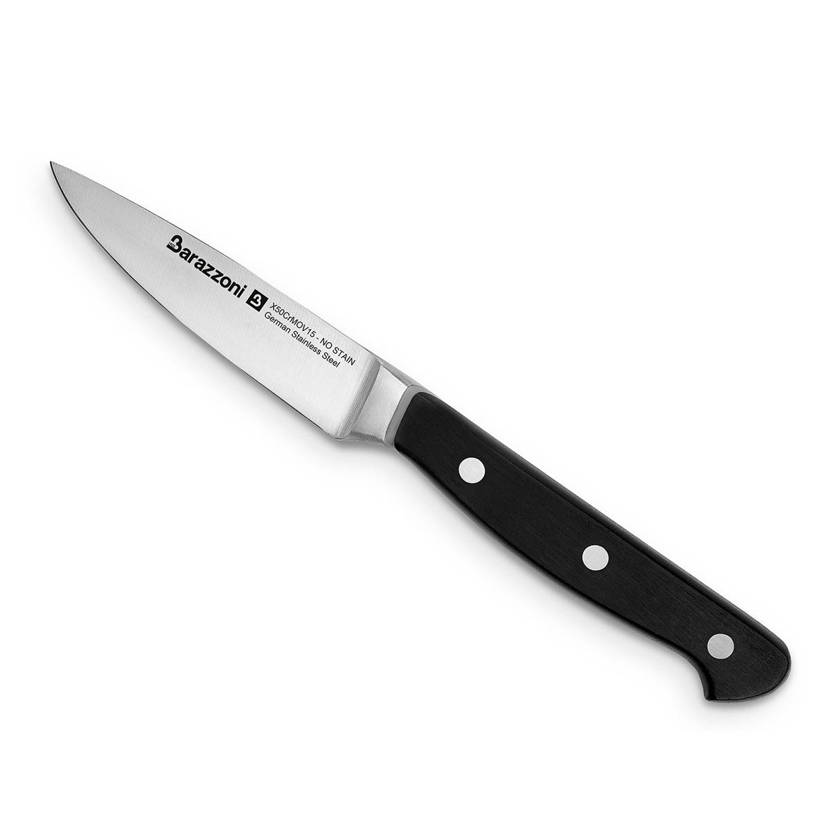 Нож для чистки овощей Barazzoni Barazzoni 802170025, цвет серебристый