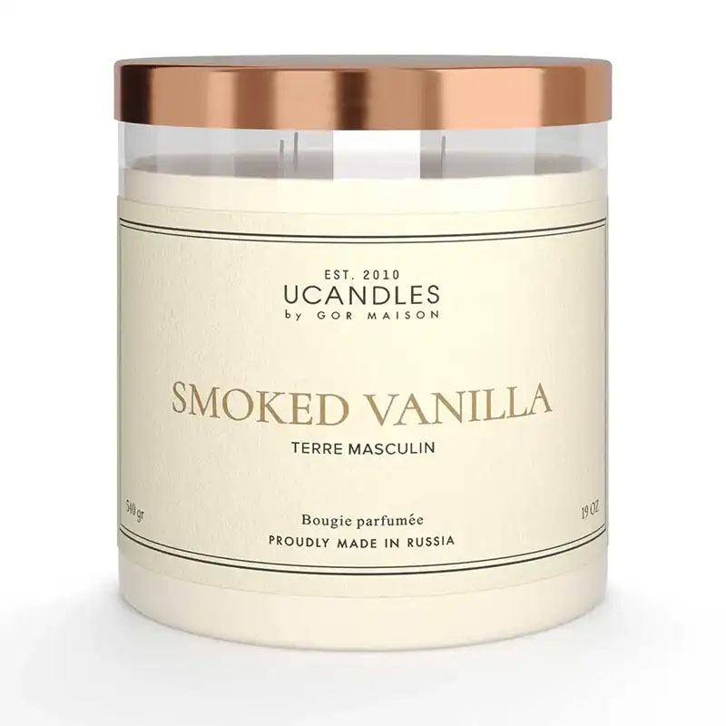 

Свеча ароматическая Ucandles by Gor Maison Smoked Vanilla