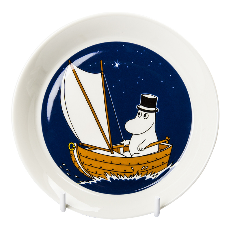 

Тарелка десертная Iittala Moomin Муми-папа 19см, Синий