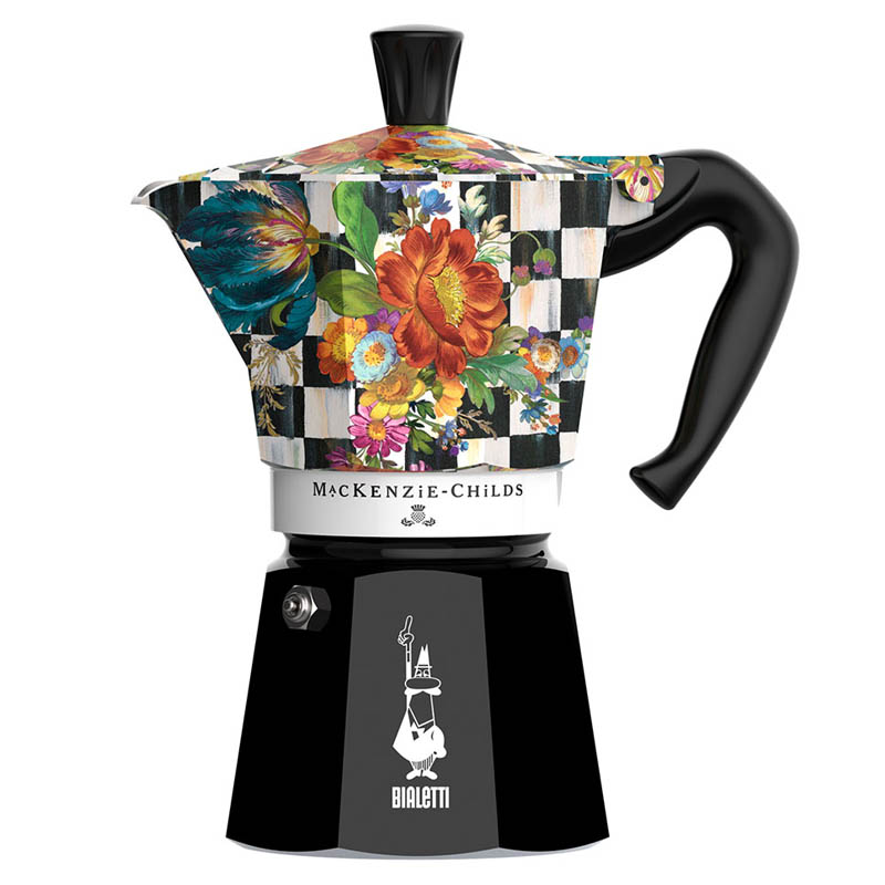 

Гейзерная кофеварка Bialetti Moka Express MacKenzie 6 порций
