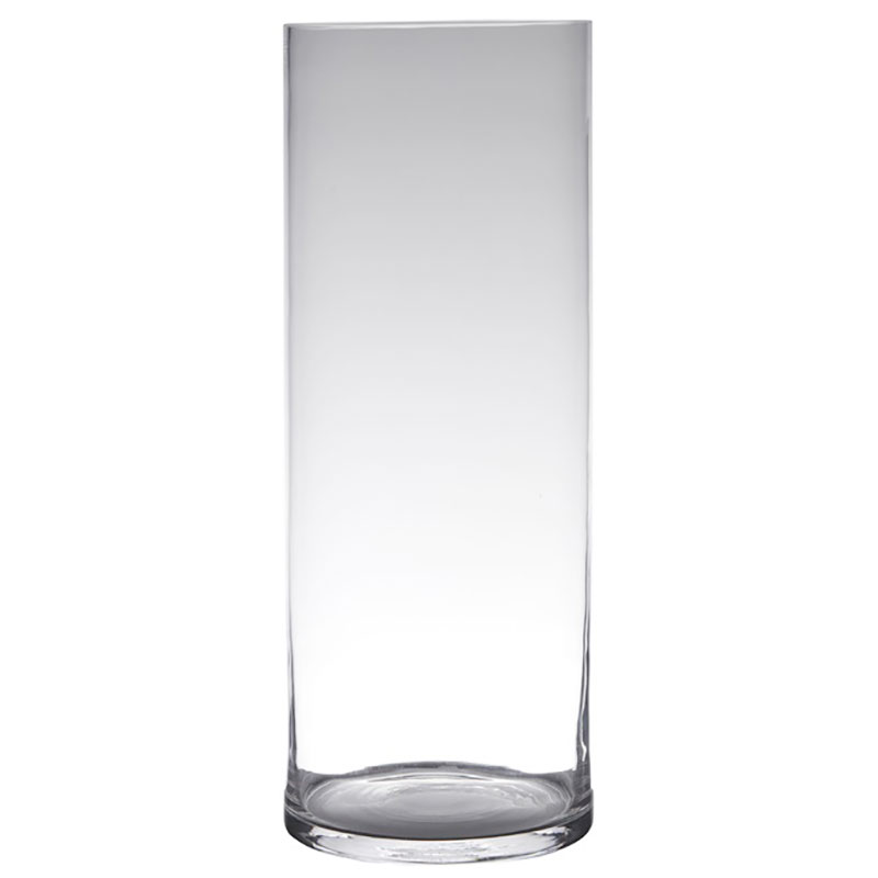 Ваза Hakbijl Glass Cylinder 50x19см плитка emigres glass blanco 25x75 см