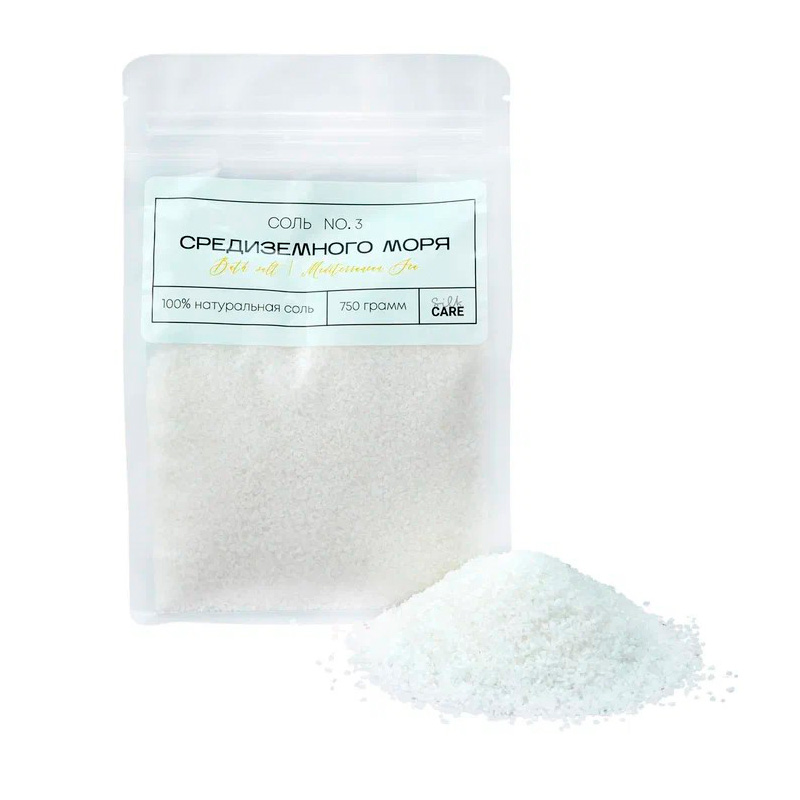 

Соль для ванн Silk Care Средиземная