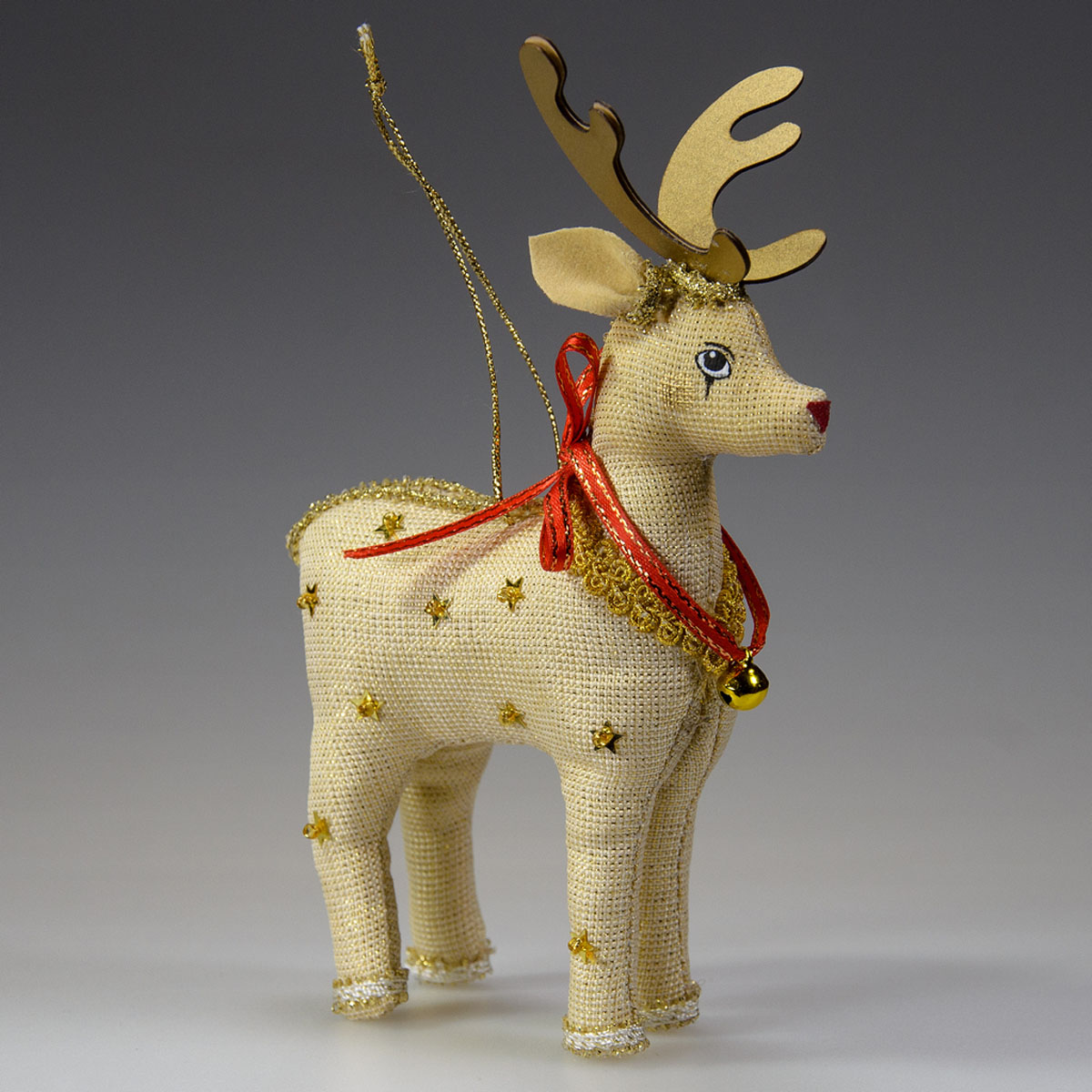 

Елочная игрушка Мануфактура подарков Олень Рудольф