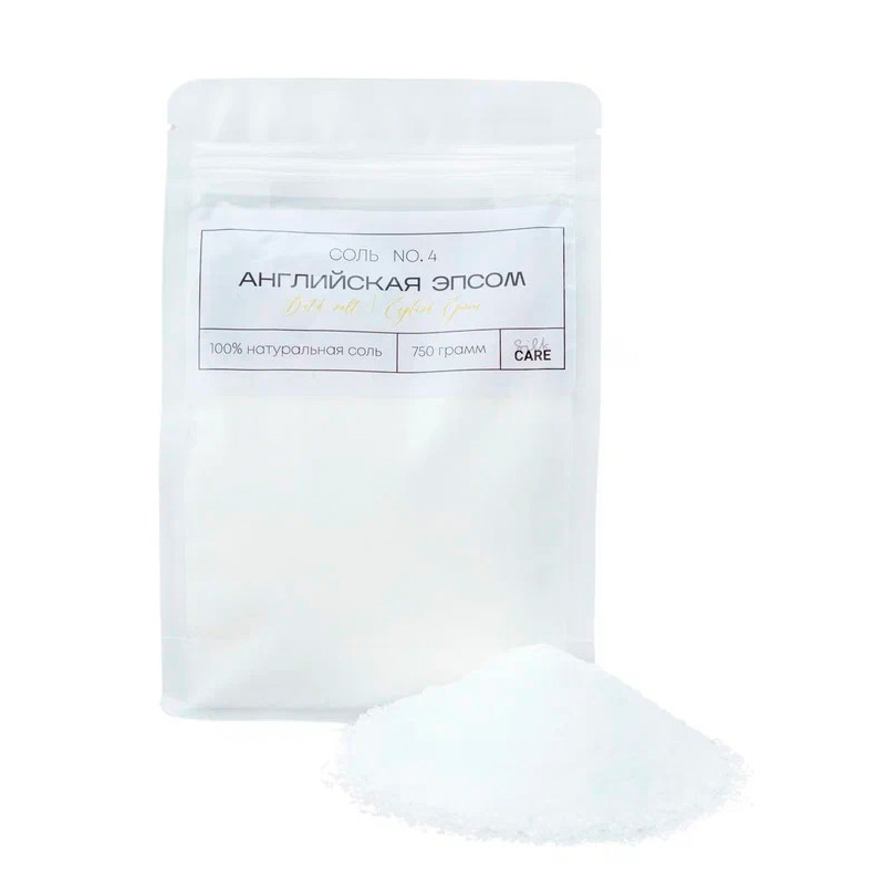 

Соль для ванн Silk Care Английская Эпсом