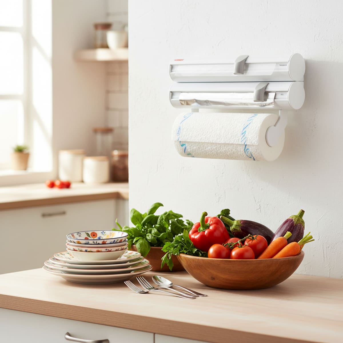 

Рулонодержатель настенный Leifheit Rolly mobil