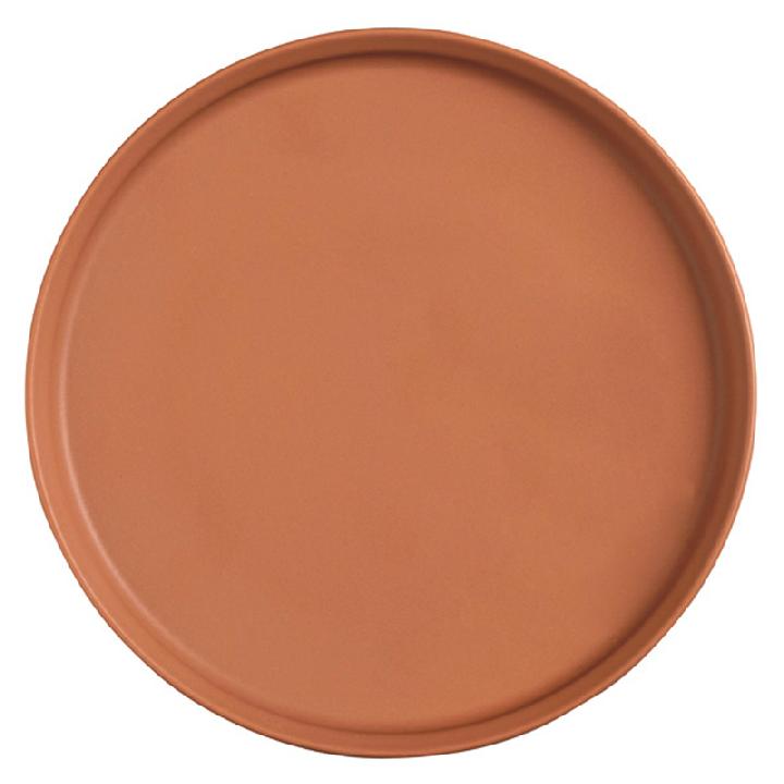 Тарелка обеденная Kutahya U-Form, цвет коричневый