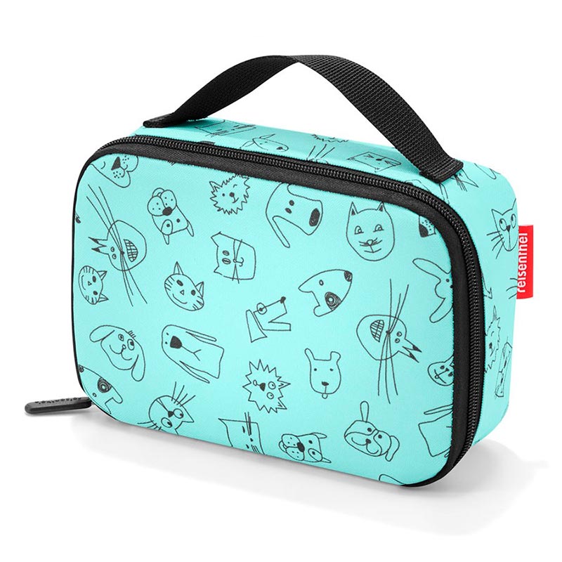 

Термосумка детская Reisenthel Thermocase cats and dogs mint, Зеленый
