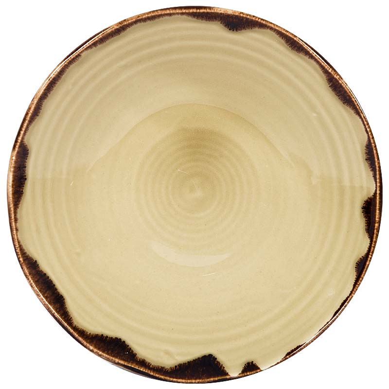 

Тарелка глубокая Dudson Harvest 24,1см, цвет лен