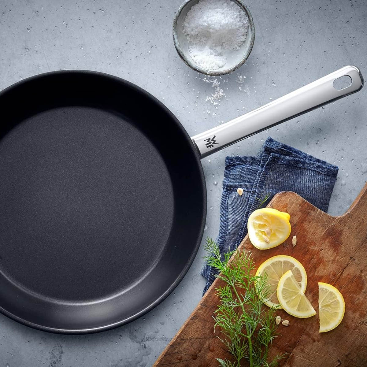 

Сковорода WMF Nordic Profi 24см, Серебристый;черный