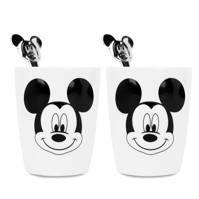 Набор чашек с ложками WMF Mickey Mouse S WMF 3201005816, цвет белый