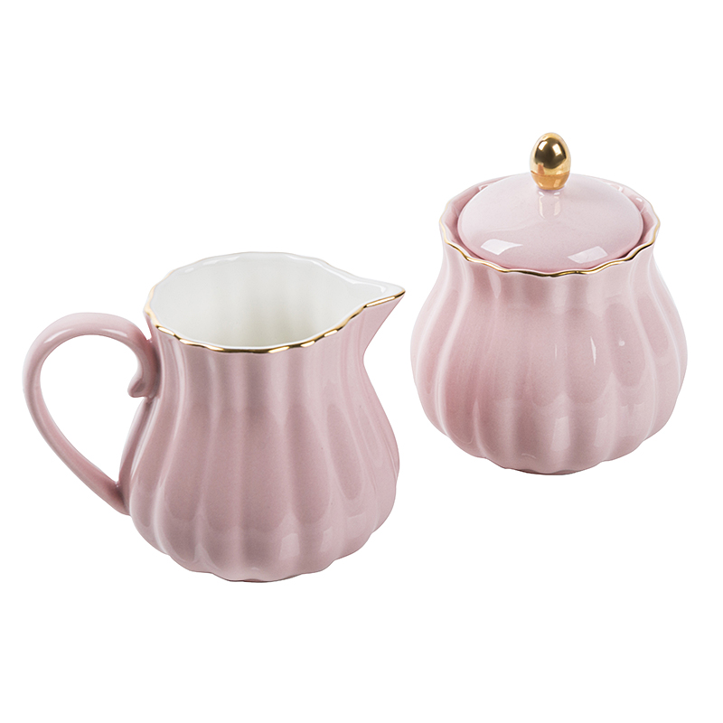 

Сливочник и сахарница Easy Life Pink Royal, Розовый