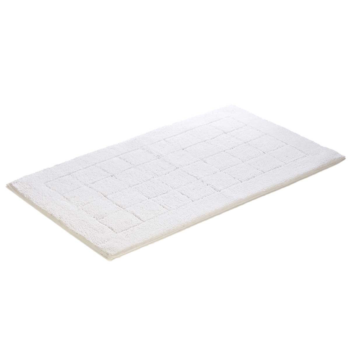 Коврик для ванной комнаты Vossen Exclusive 60x100см, белый коврик для ванной комнаты carl серый 60 90 ridder