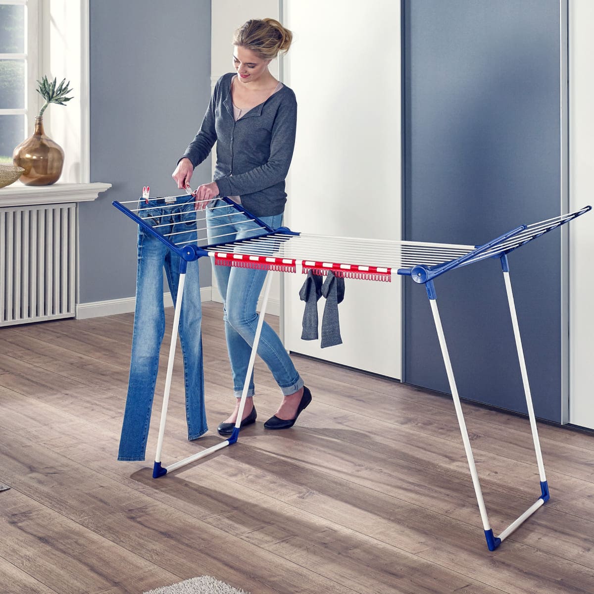 Сушилка для белья напольная Leifheit Pegasus 180 Solid