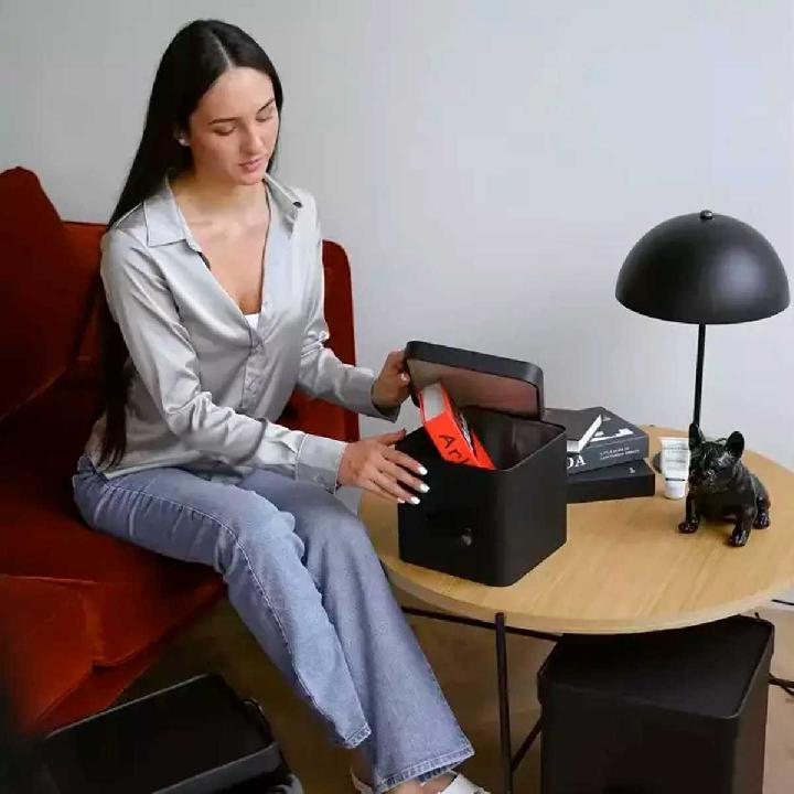 Коробка для хранения Rompicato Cube S, цвет черный