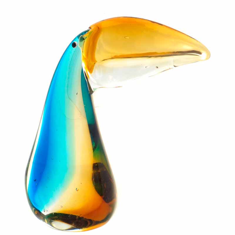 Фигурка Art Glass Тукан 14,5x18см фигурка девушки willken золото 17 7х13х40 2 см