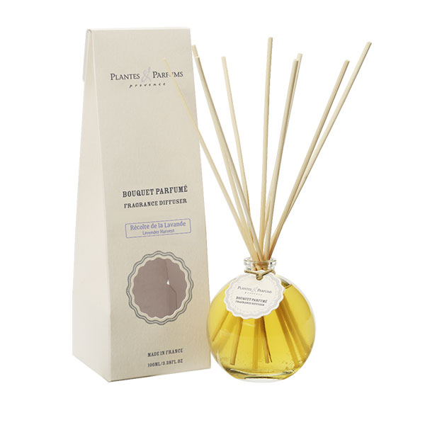 

Аромадиффузор Plantes et Parfums provence Лавандовые поля, 100мл, Многоцветие