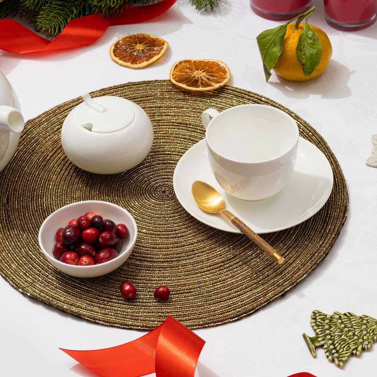 Чайная пара Zapel Table Blanche 1100₽