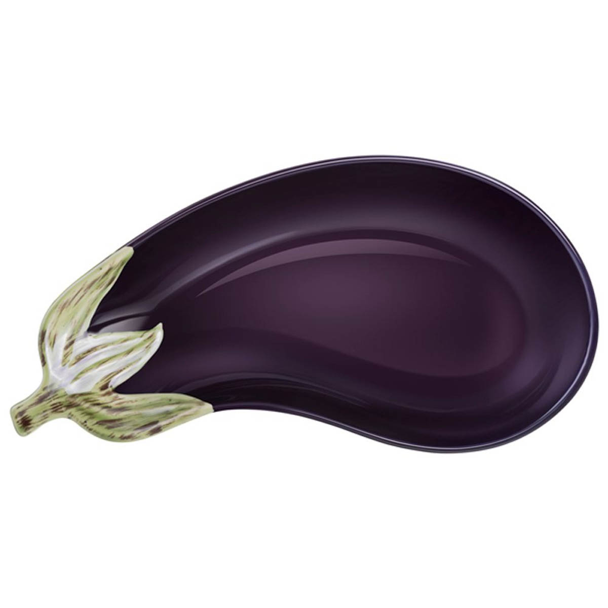 

Блюдо сервировочное Lefard Баклажан 31х14,5х4см