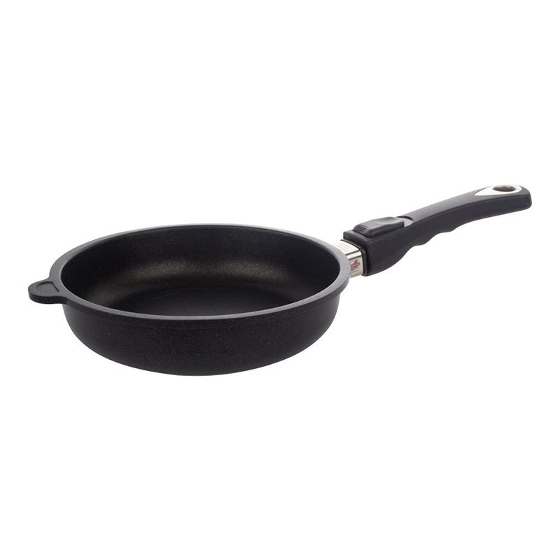 Сковорода AMT Frying Pans Titan 20см AMT AMT I-520, цвет черный - фото 1