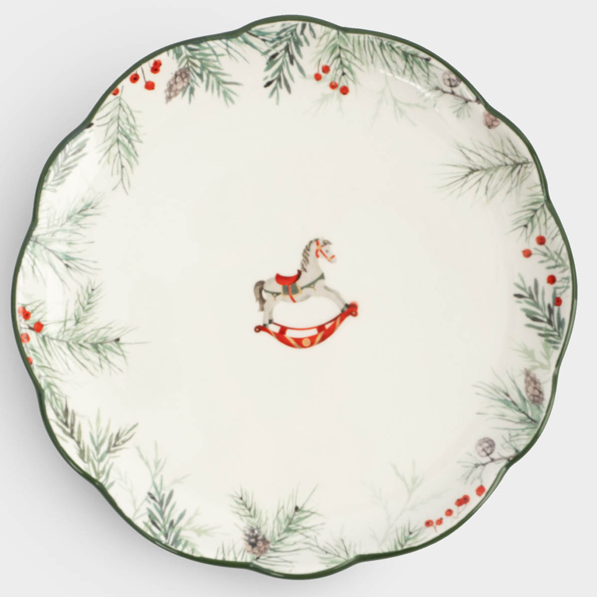 

Тарелка закусочная Anna Lafarg Чудесное Время Лошадка