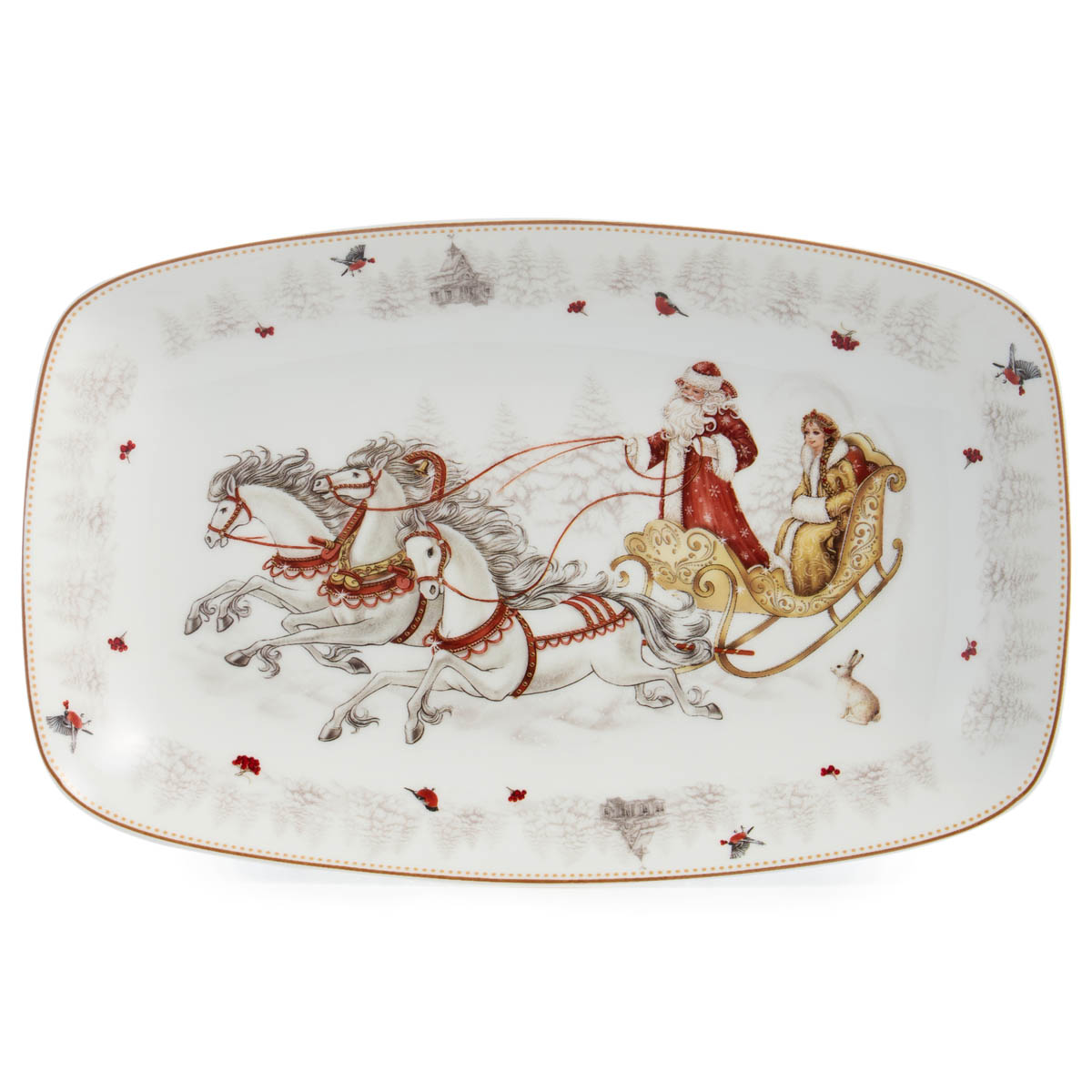 

Блюдо прямоугольное Lefard Морозко