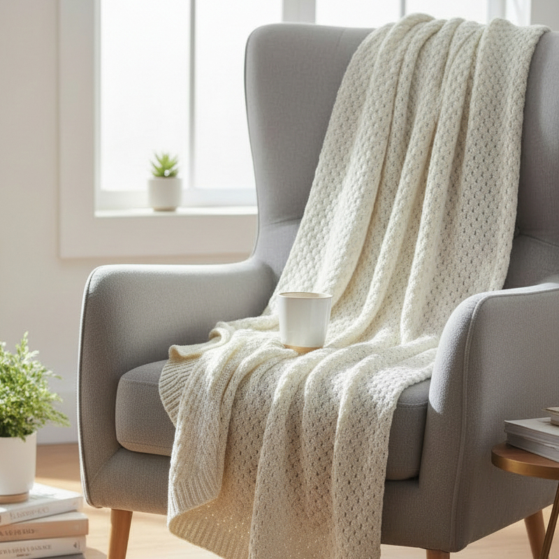 

Плед Bel-Pol Ажур 150x200см, экрю