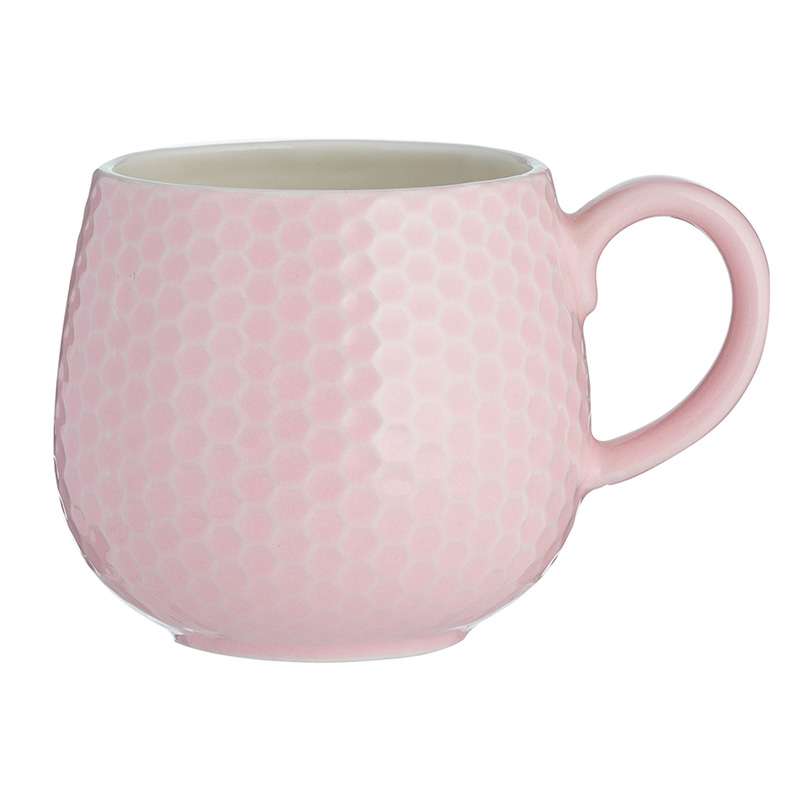 Чашка Mason Cash Embossed, цвет розовый