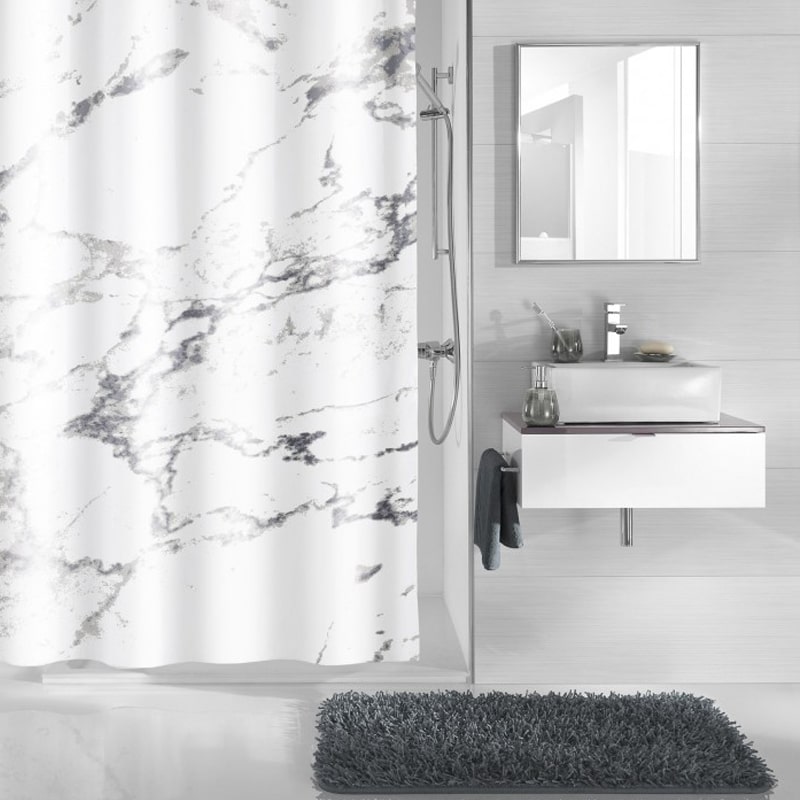 Штора для ванной комнаты Kleine Wolke Marble плитка vitra marble x скайрос кремовый лаппато ректификат 60х120 см