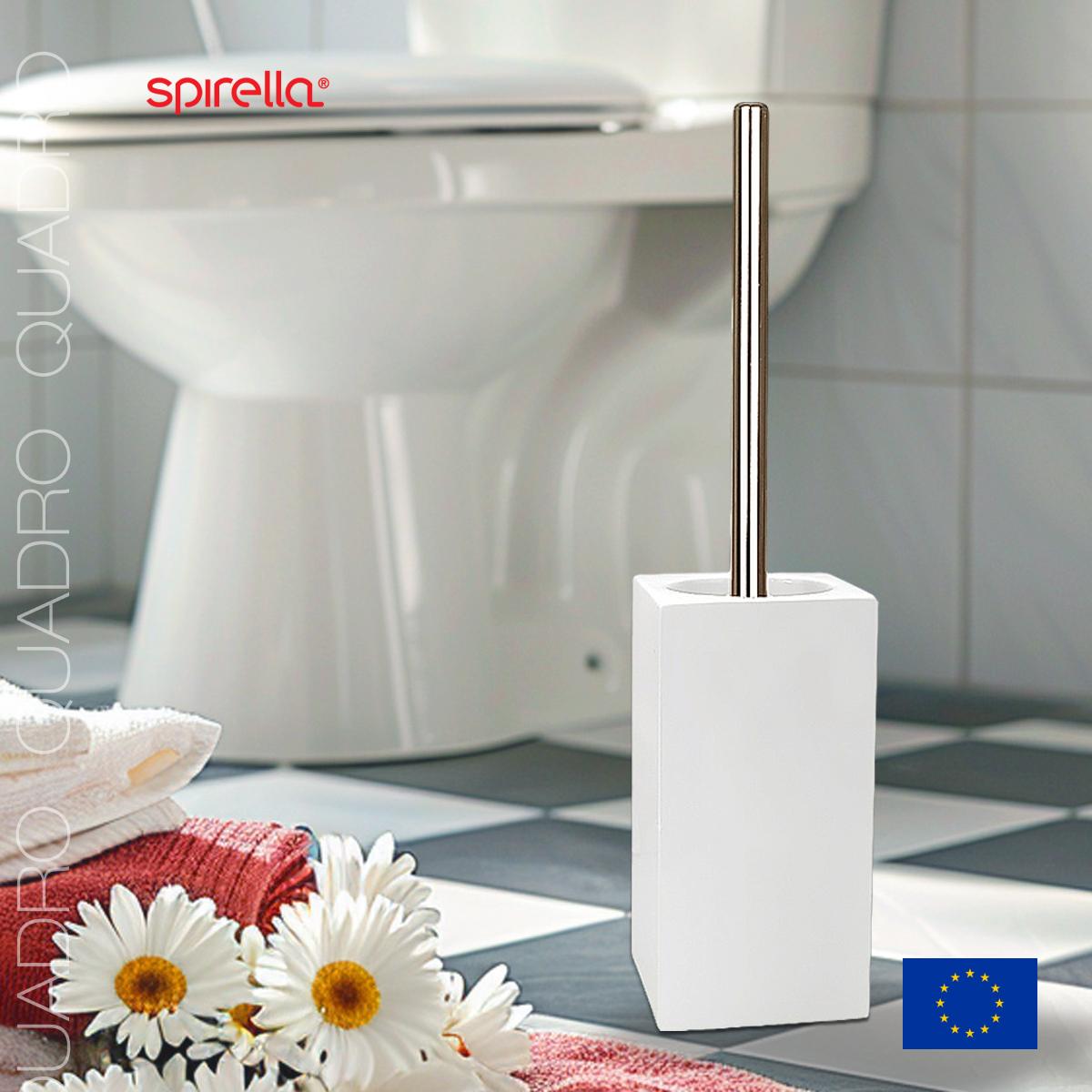 

Ерш для унитаза Spirella Quadro, белый