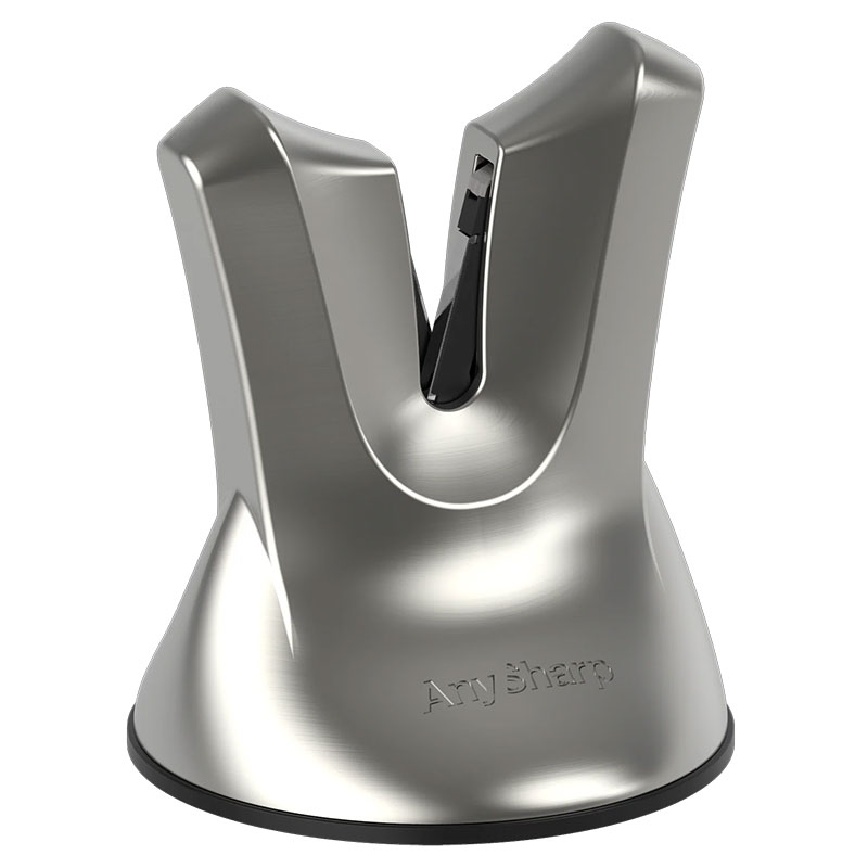 Точилка для ножей AnySharp X-Blade Professional металлический корпус, цвет серебристый точилка для кухонных ножей victorinox