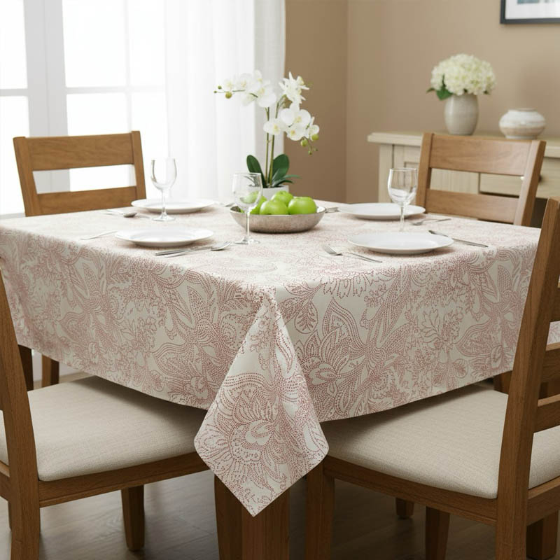 

Скатерть Lameirinho прямоугольная 170x240см, цвет бежевый, бордовый