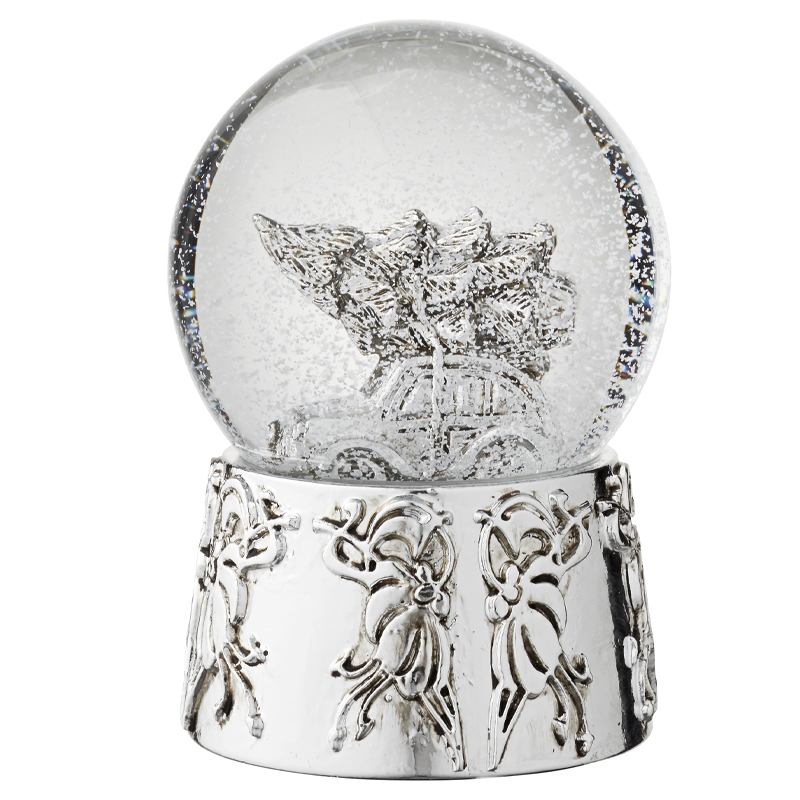 

Снежный шар Lene Bjerre Serafina 11,5x8см, серебряный