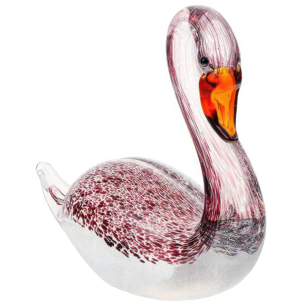 Фигурка Art Glass Лебедь фигурка садовая лебедь белая 22х14 5х23 см полистоун y4 5505