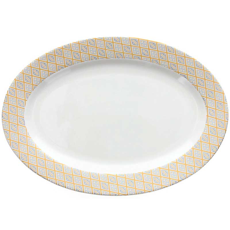 

Блюдо овальное Andrea Fontebasso Cosmo Argo, Бежевый