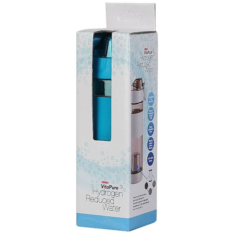Бутылка для водородной воды Sonaki 600мл SONAKI HWP-150G, цвет серый - фото 4