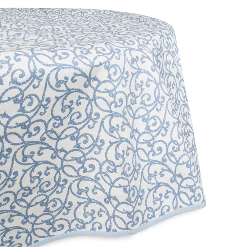 Скатерть Peyer Barock-Ranke 130x220см, цвет серый