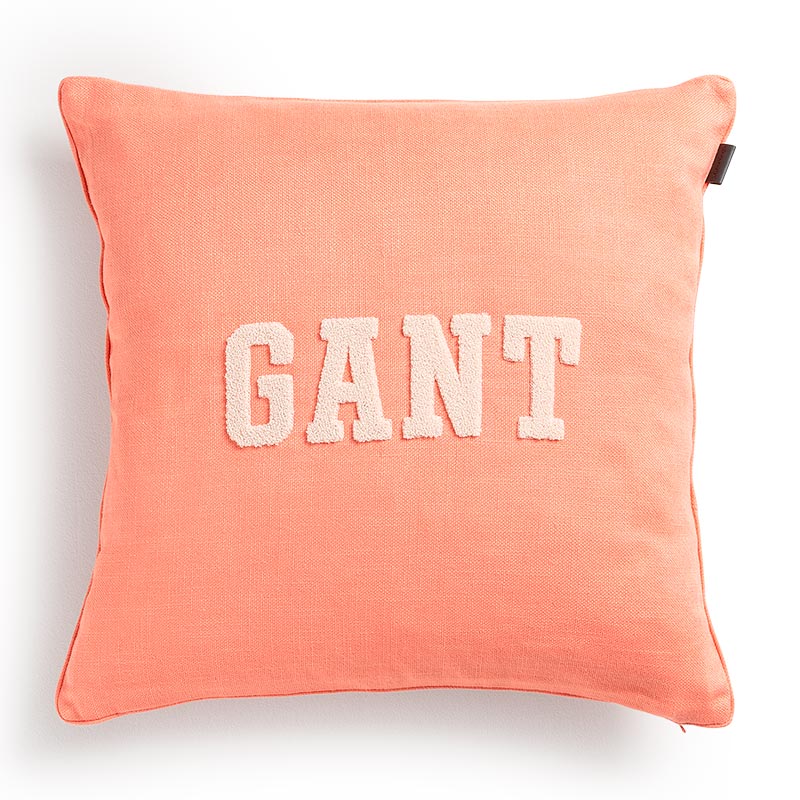 Декоративная наволочка Gant Home Gant Cushion 50x50см, цвет оранжевый