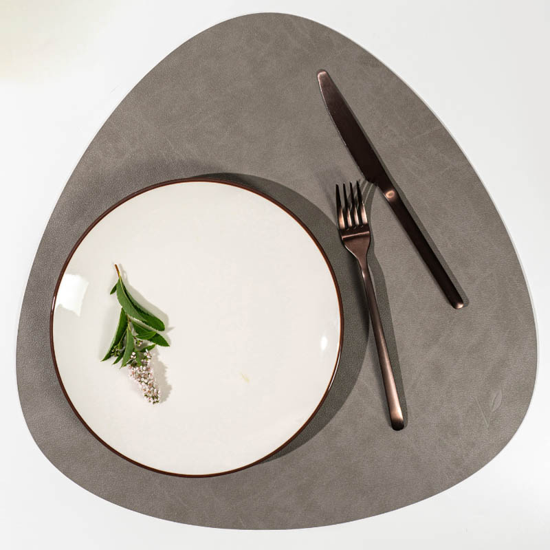 

Салфетка подстановочная треугольная Vero, цвет светло-серый