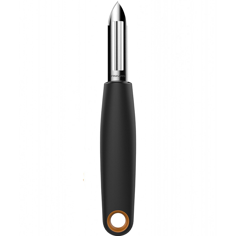 Нож для чистки c фиксированным лезвием Fiskars Functional Form Fiskars 1014418/, цвет черный