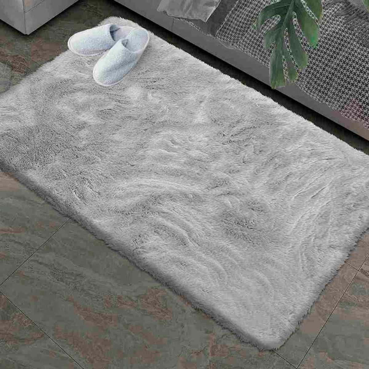 Коврик меховой Shahintex 150x200см голубая норка 23 S
