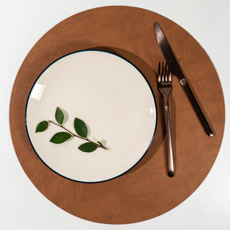 

Салфетка подстановочная круглая Vero, цвет натуральный