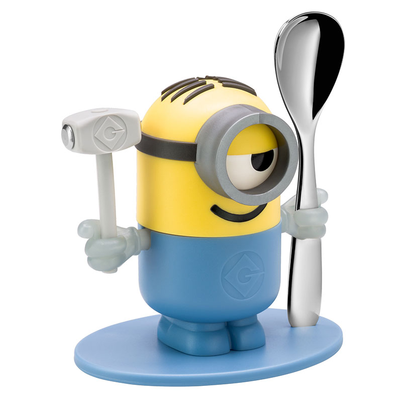 Подставка для яиц с ложкой WMF Minions WMF 3201010394, цвет разноцветный