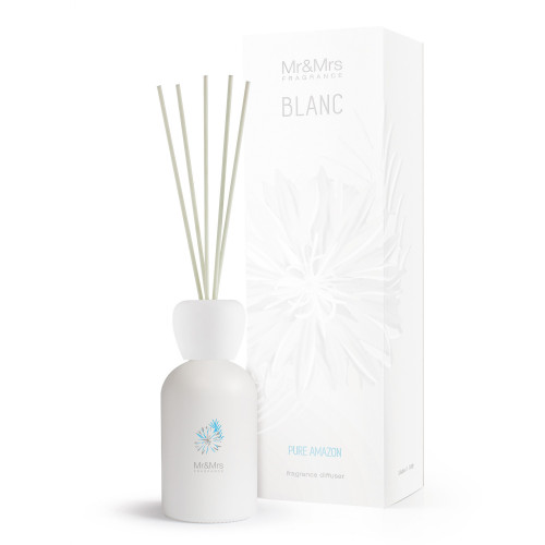 Аромадиффузор Mr&Mrs Fragrance Blanc аромат №10 Девственная Амазония, 250мл Mr&Mrs Fragrance N019372, цвет белый - фото 1