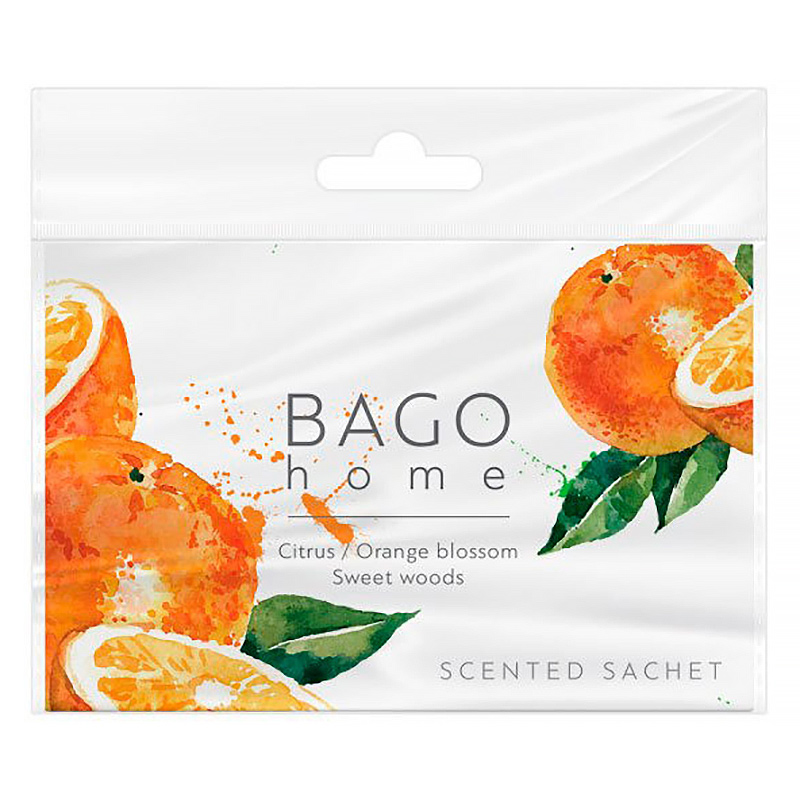 

Саше ароматическое BAGO home Акварель. Сочный апельсин