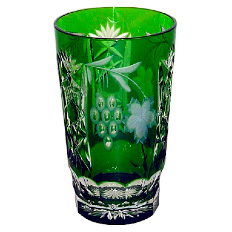 Стакан высокий Ajka Crystal Grape Emerald Ajka Crystal 1/emerald/64579/51380/483, цвет зеленый 1/emerald/64579/51380/483 - фото 1