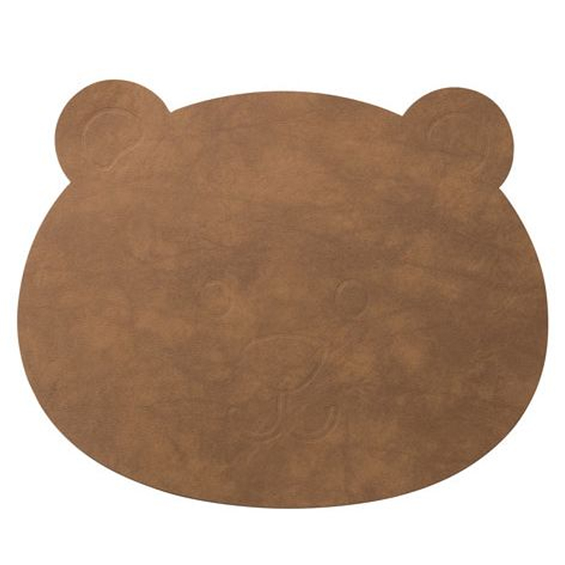 Bear table. Сервировочная салфетка детская. Подстановочные салфетки для детей. Валик "Медвежонок", бежевый