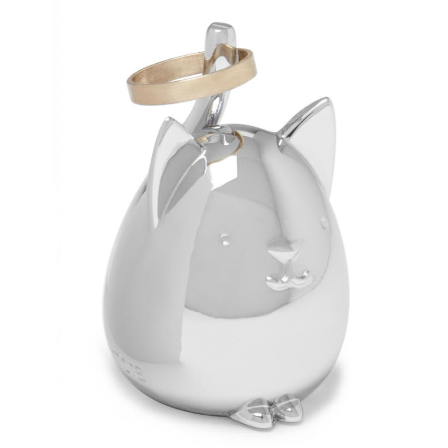 

Подставка для колец Umbra Squiggy кот, хром, Металлик