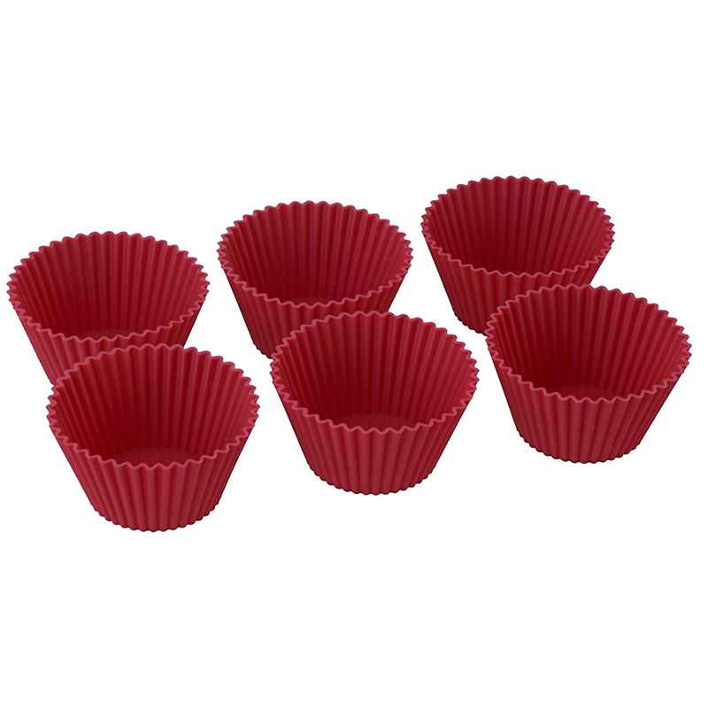 

Набор форм для кексов Silikomart Cupcake, Красный