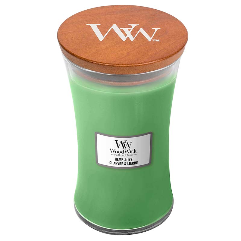 

Аромасвеча Woodwick Вьющийся плющ 609,5г, Зеленый